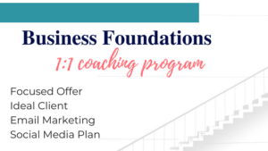 Get your business foundations in place!