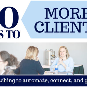 60 Days to More Clients