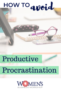 productive procrastination