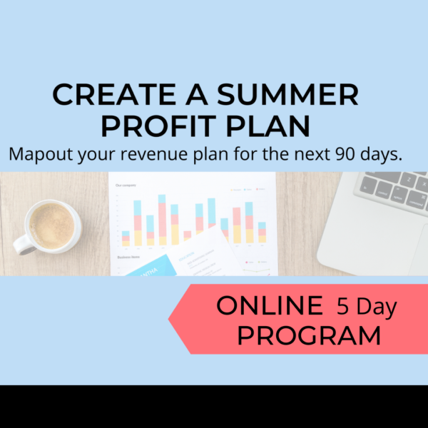 Map out your summer revenue plan and find focus and clarity for your business activity