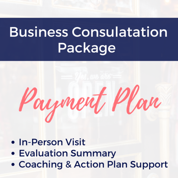 Payment Plan business consultation package