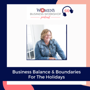 Balance for business over the holiday season