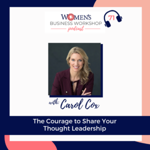 episode 71 with Carol Cox