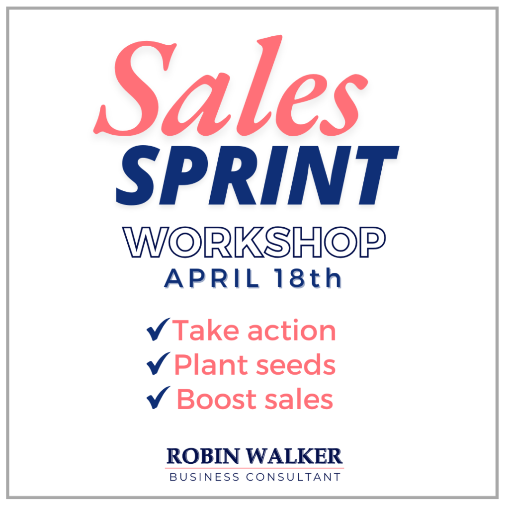 Sales sprint workshop for service based business owners